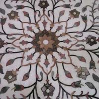 Marble Inlay Flooring