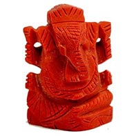 Coral Ganesha