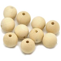 Round Wood Bead