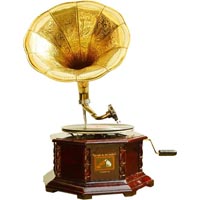 Wooden Gramophone