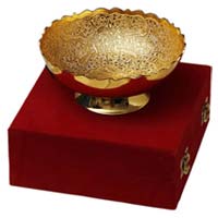 Gold Plated Bowl