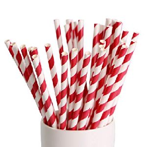 Paper Wrapped Straw