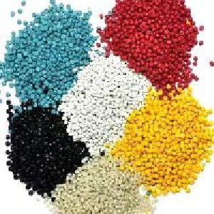 Colored Plastic Granules