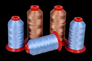 Trilobal Polyester Threads