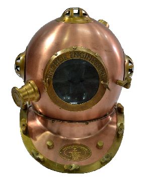 Vintage Diver Helmet