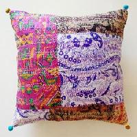 Kantha Cushion Cover