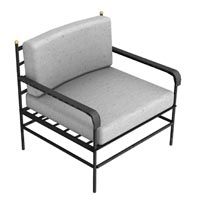 Iron Arm Chair