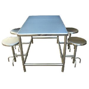 Stainless Steel Canteen Table
