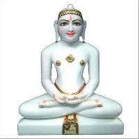 Marble Jain Mahaveer Statue