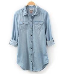Ladies Denim Shirt