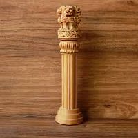 Wooden Ashoka Pillar