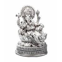 Silver Ganesh Statue