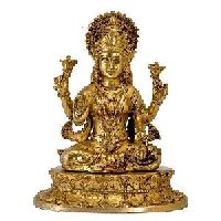 Brass Laxmi Statue
