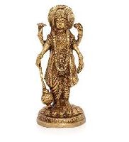 Brass Vishnu Statue