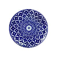 Blue Pottery Plate