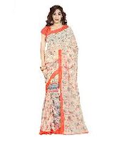 Printed Chiffon Saree