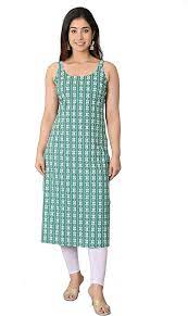Sleeveless Cotton Kurti