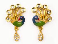 Peacock Earrings