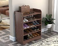 Wooden Shoe Rack