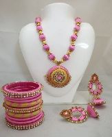 Silk Thread Jewelry Set