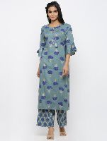 Cotton Palazzo Suit