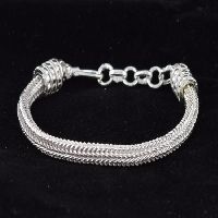 Mens silver Bracelet