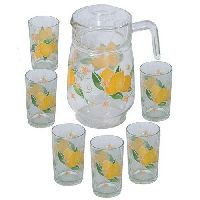 Glass Lemon Set