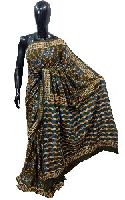 Ajrakh Saree