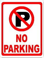 No Parking Sign