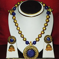 Terracotta Necklace Set