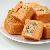 Orange Soan Papdi