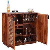 Wooden Bar Cabinet