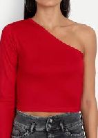 One Shoulder Top For Ladies