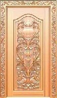 Teak Wood Carving Door