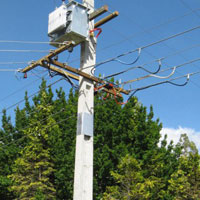 Concrete Transmission Poles