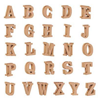 Wooden Letters