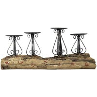 Wrought Iron Candle Holders