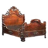 Antique Wooden Bed