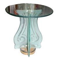 Glass Stool