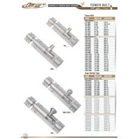 Brass Tower Bolts