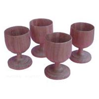 Wooden Wine Glass