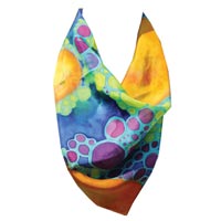 Hand Painted Silk Scarves