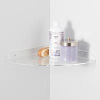 Acrylic Corner Shelves