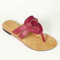 Ladies Leather Slippers