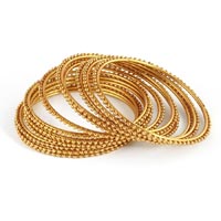 Gold Plated Bangles