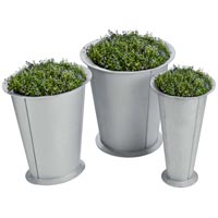 Aluminium Flower Pot
