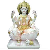 Marble Laxmi Statue