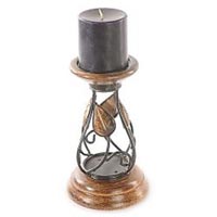 Wooden Candle Stand