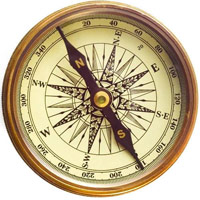 Wooden Compass