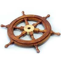 Wooden Ship Wheel